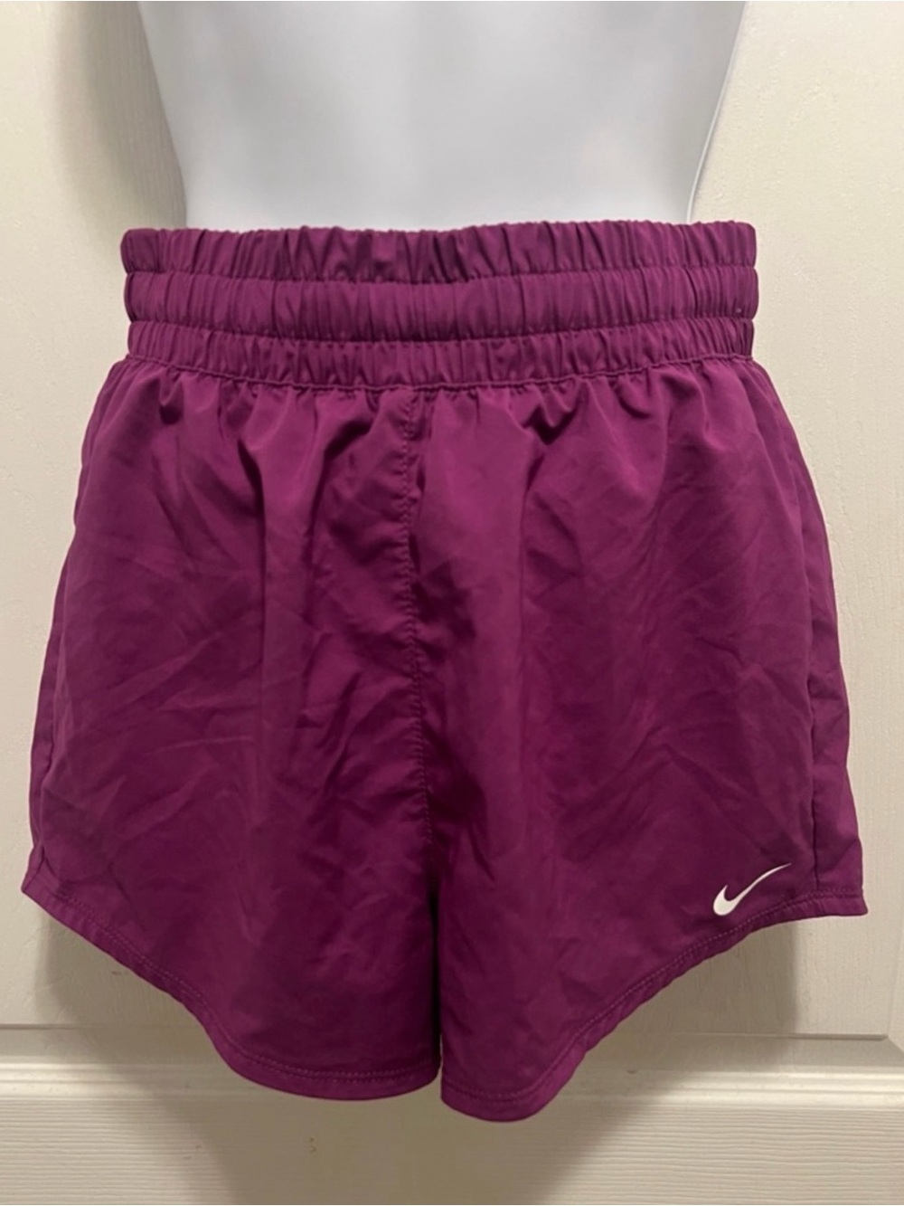 Nike Girls Purple Athletic Shorts